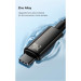 Baseus Дата кабель USB-C to USB-C 1.0m 240W Black Baseus (CAWJ040001)