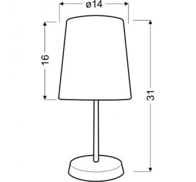 Candellux Настільна лампа Candellux 41-63038 GIRL (41-63038)