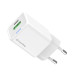 ColorWay Мережевий зарядний пристрій ColorWay GaN Mini 20W PD Port PPS USB (Type-C PD + USB QC4.0) White (CW-CHS062PD-WT)
