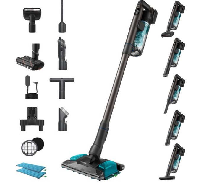 Philips Акумуляторний миючий пилосос Philips Complete 8000 XC8157/01