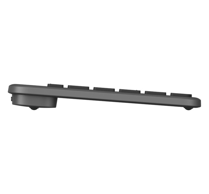 Logitech Клавiатура бездротова Logitech Slim Solar+ Graphite (920-013764)