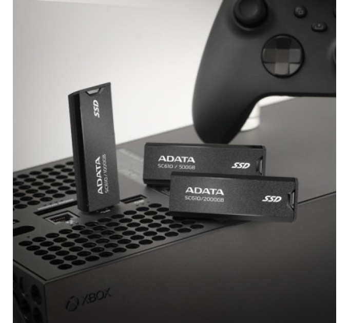 ADATA Накопичувач SSD USB 3.2 500GB SD610 ADATA (SC610-500G-CBK/RD)