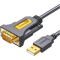 Ugreen Кабель для передачі даних USB to COM M 1.5m DB9 RS-232 CR104 black Ugreen (20211)