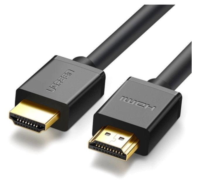 Ugreen Кабель мультимедійний HDMI M to HDMI M 2.0m HD104 black Ugreen (10107)
