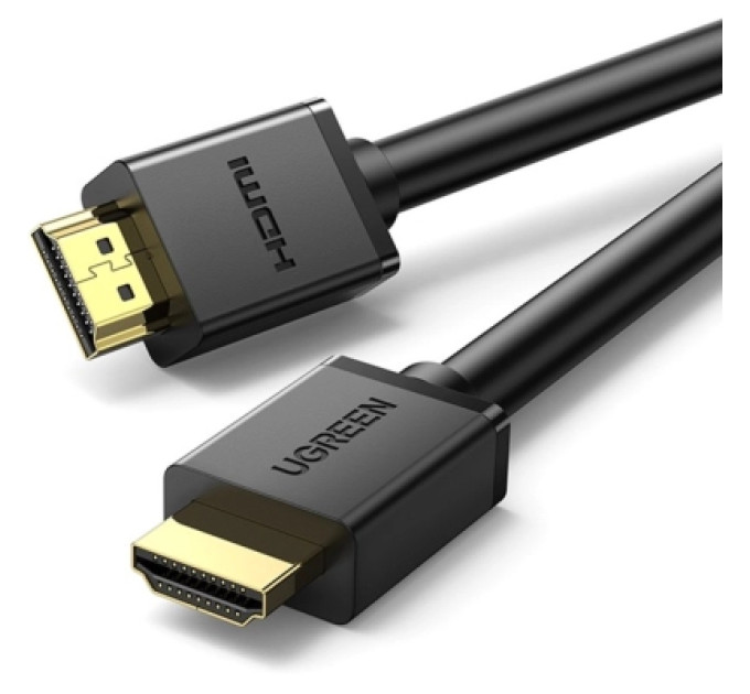 Ugreen Кабель мультимедійний HDMI M to HDMI M 2.0m HD104 black Ugreen (10107)
