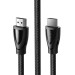 Ugreen Кабель мультимедійний HDMI M to HDMI M 1.5m braided HD140 black Ugreen (80402)