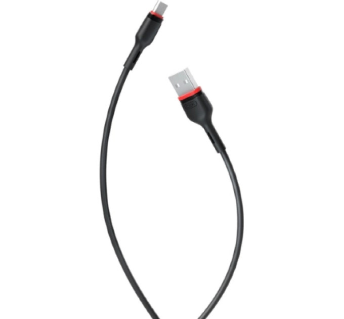 XO Дата кабель USB 2.0 AM to Micro 5P 1.0m 2.4A NB-P171 black XO (6920680873661)