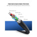 Ugreen Дата кабель USB 3.0 AM/AF 1.5m US129 black Ugreen (30126)