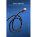 Ugreen Дата кабель USB 3.0 AM/AF 1.5m US129 black Ugreen (30126)