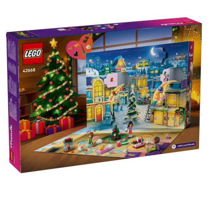 LEGO Конструктор LEGO Friends Адвент календар 2025 (42668)