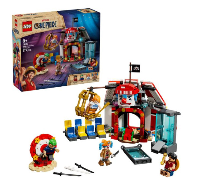 LEGO Конструктор LEGO One Piece Цирковий намет клоуна Баґґі (75637-)