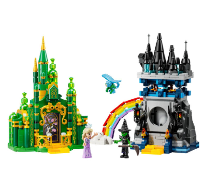 LEGO Конструктор LEGO Wicked Емеральд-сіті і замок Кіамо Ко (75689)
