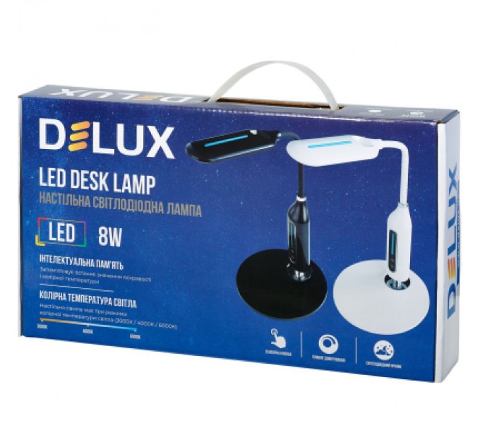 Delux Настільна лампа Delux LED TF-510 8 Вт (90021194)