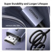 Ugreen Кабель мультимедійний HDMI M to HDMI M 3.0m V2.0 4K60Hz HD153 black Ugreen (25300)
