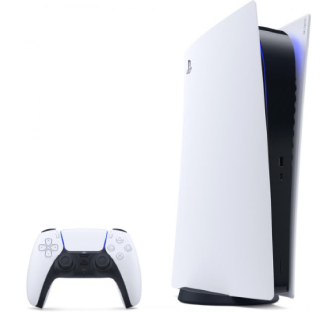 Sony Playstation Ігрова консоль Sony Playstation PlayStation 5 Digital Edition 825GB (без DVD) (9711094 / 1000049750)