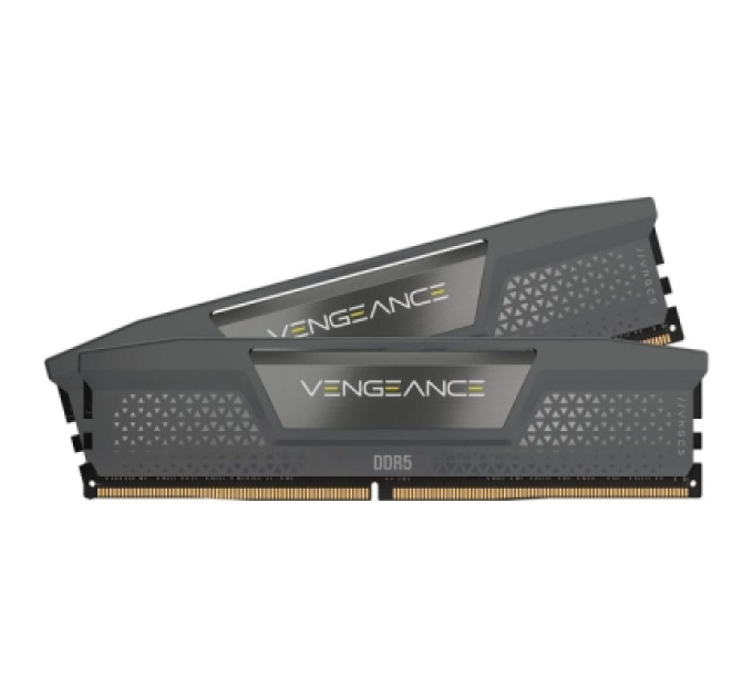 Corsair Модуль пам'яті для комп'ютера DDR5 32GB (2x16GB) 5600 MHz Vengeance Cool Gray Corsair (CMK32GX5M2B5600Z36)