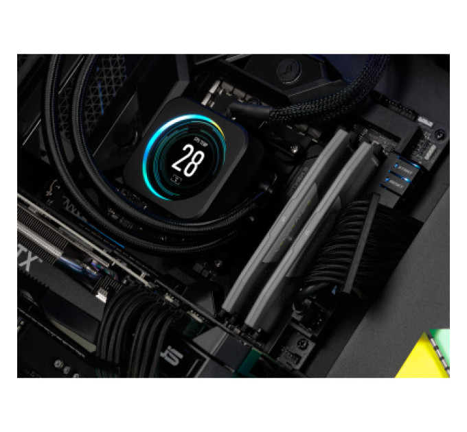 Corsair Модуль пам'яті для комп'ютера DDR5 32GB (2x16GB) 5600 MHz Vengeance Cool Gray Corsair (CMK32GX5M2B5600Z36)