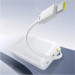 Baseus Батарея універсальна Baseus Bipow 2 20000mAh 20W with USB-C cable white (P10077101213-01)