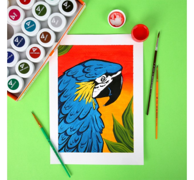 Гуашеві фарби Yes Orange Line 24 кольорів по 20 мл (230434)