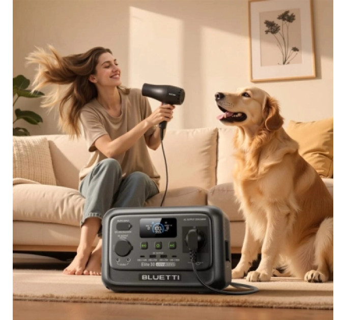BLUETTI Зарядна станція BLUETTI Elite 30 V2, 600W, 288Wh (EL30V2)