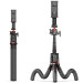 RTAKO Штатив RTAKO C03 Octopus Extendable Tripod Selfie Stick (with Detachable Phone Holder) Black (6942063212416)
