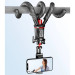 RTAKO Штатив RTAKO C03 Octopus Extendable Tripod Selfie Stick (with Detachable Phone Holder) Black (6942063212416)