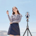 RTAKO Штатив RTAKO C03 Octopus Extendable Tripod Selfie Stick (with Detachable Phone Holder) Black (6942063212416)