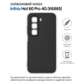 BeCover Чохол до мобільного телефона BeCover Silicone Infinix Hot 60 Pro 4G (X6885) Black (714558)