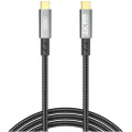 XO Дата кабель USB-C to USB-C 1.0m 100W PD black XO (GB020-CC.tranish)