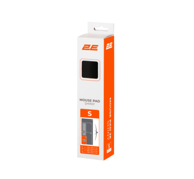 2E Килимок для мишки 2E Shiny S Black (2E-PAD-S-SHINY-BLACK)