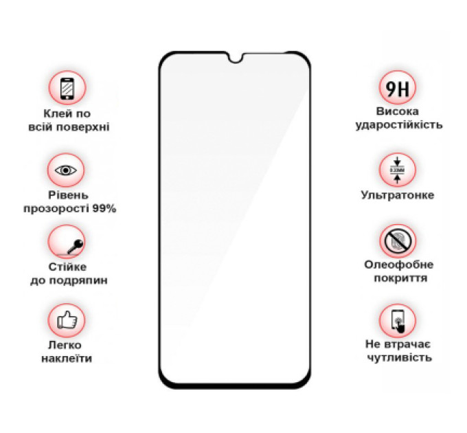 BeCover Скло захисне BeCover Xiaomi Redmi 15C 4G/5G Black (713907)