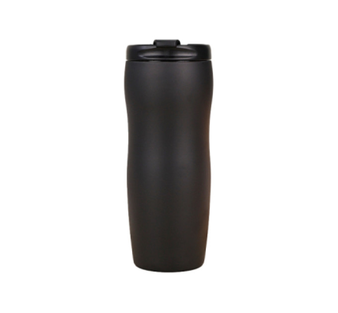 Merlion Термокружка Merlion 500 мл з відкидною кришкою, чорна (Mug-500Black)