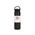 Merlion Термос Merlion Travel Tumbler 350 мл, подвійна кришка з ручкою, чорний (SUS304-350Black)