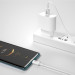 XO Дата кабель USB-C to USB-C 2.0m 100W white XO (CB-Q100-2CC)