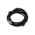 Patron Дата кабель USB 2.0 AM to Lightning 2.0m 2.4A black Patron (CAB-PN-LIGHT-2M-B)