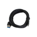 Patron Дата кабель USB 3.0 AM to USB-C 2.0m black Patron (CAB-PN-USB3-TYPEC-2M)