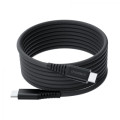Choetech Дата кабель USB-C to USB-C 1.2m 240W magnetic black Choetech (XCC-1051-BK)