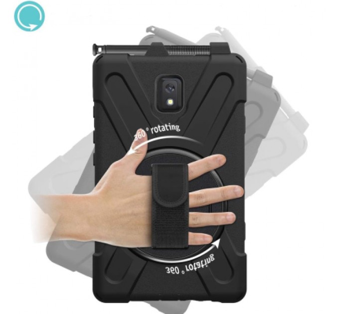 Чохол до планшета BeCover Heavy Duty Case Samsung Galaxy Tab Active 3 SM-T570/SM-T575/SM-T577 8" Black (710047)