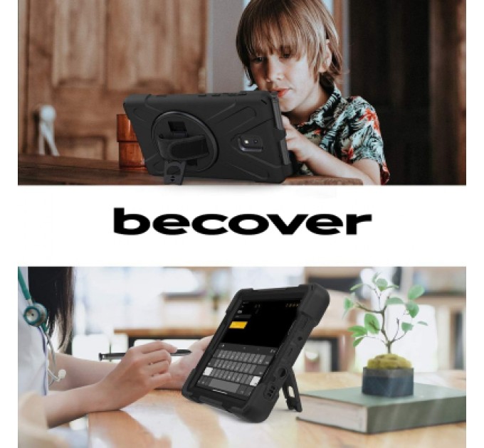 Чохол до планшета BeCover Heavy Duty Case Samsung Galaxy Tab Active 3 SM-T570/SM-T575/SM-T577 8" Black (710047)