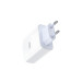 XO Зарядний пристрій XO USB 120W + cable USB to USB-C white (XO-L128U)
