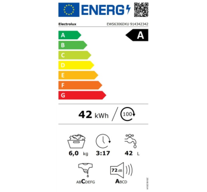 Electrolux Пральна машина Electrolux EWS6306DXU