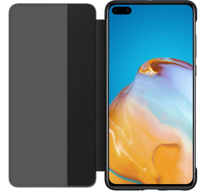 Чохол-книжка Smart View Flip Cover для Huawei P40 Black (51993703)