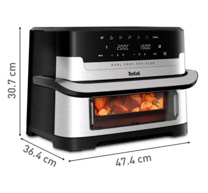Tefal Мультипіч Tefal Dual Easy Fry Flex (EY922DE0)