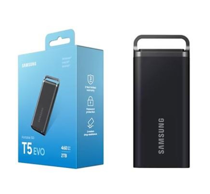 Samsung Накопичувач SSD USB 3.2 2TB T5 Shield Samsung (MU-PH2T0S/EU)