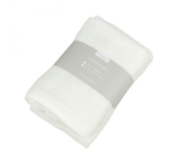 Наволочка Home Line набір махрових 40х60см 2 шт. кремовий (162648)