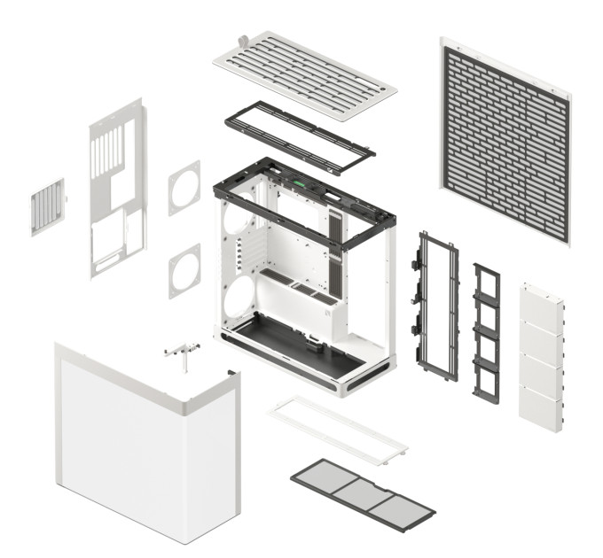 HAVN Корпус HAVN HS 420 Base Edition White (HVN-CA-HS420-05)