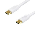 Atcom Кабель Atcom USB Type-C - USB Type-C (M/M), 60 W, 3 А, 0.8 м, White (AT-C08)