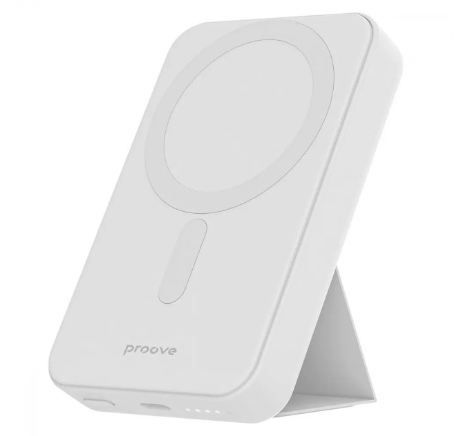 Proove Універсальна мобільна батарея Proove Hyperion Qi 20W 10000mAh White (PBHN15020002)