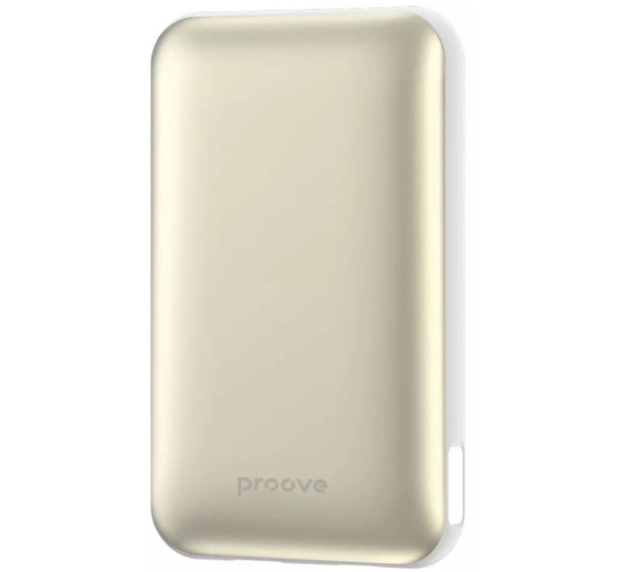 Proove Універсальна мобільна батарея Proove Vibe Energy Plus 22.5W 10000mAh White/Gold (PBVE15012202)