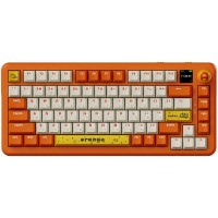 Клавіатура бездротова Ajazz AK820 MAX Avocado Switch Orange (AK820MAX-AS-OW)